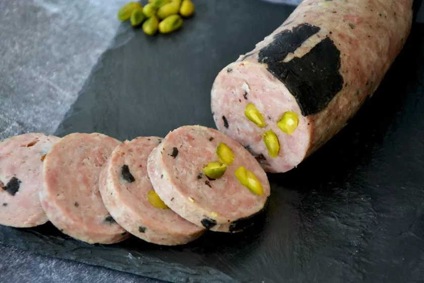 Cervelas pistaché truffé – Image 2