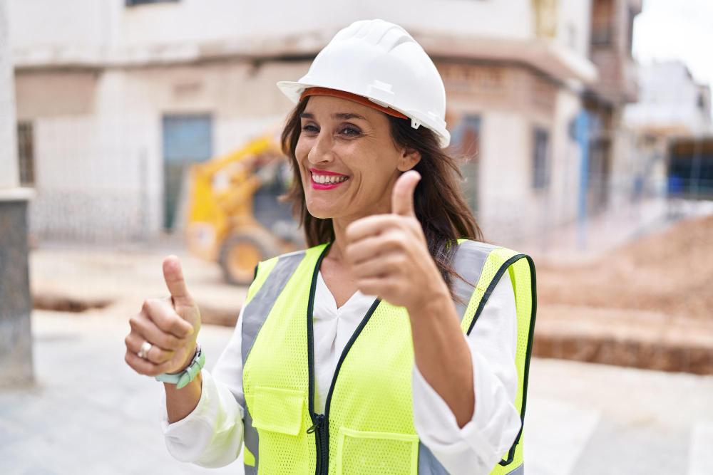 Marie, responsable chantiers