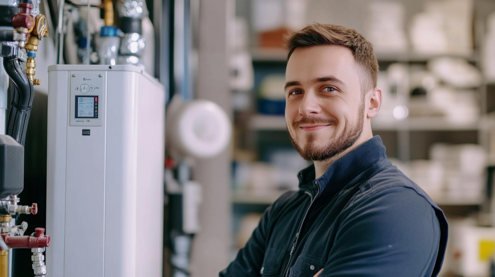 Thomas, technicien chauffage